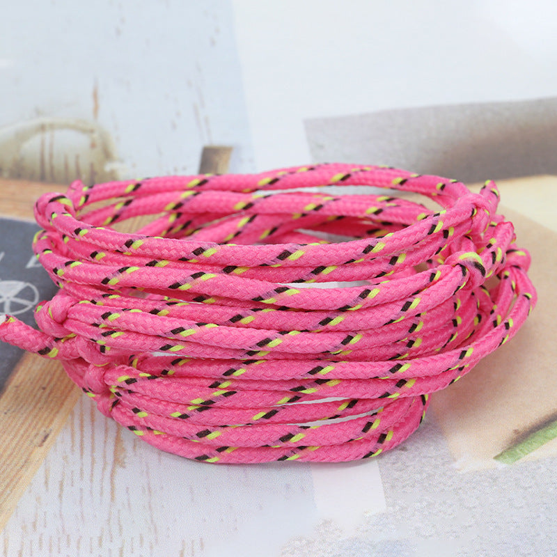 Fashion Geometric Star Pattern Woven Friendship Bracelet Adjustable Cord Handmade Gift for Teens Unisex