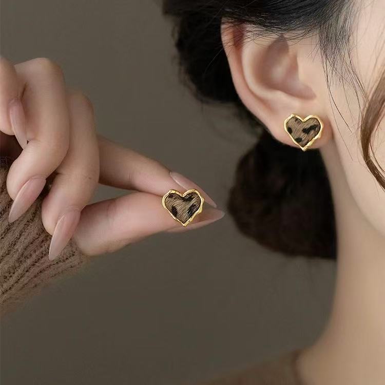 Pendientes Minimalistas Modernos Geométricos Cuadrados y Redondos de Aleación con Postes de Plata de Ley 925 para Mujer