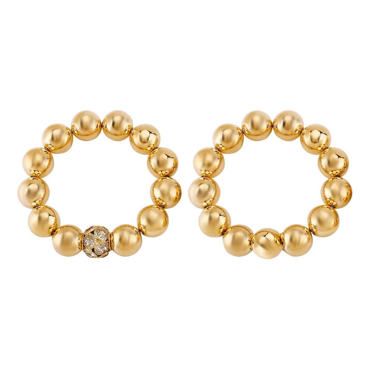Collar Minimalista de Perlas Sintéticas Geométricas de Estilo Vintage con Acentos de Pedrería para Mujer