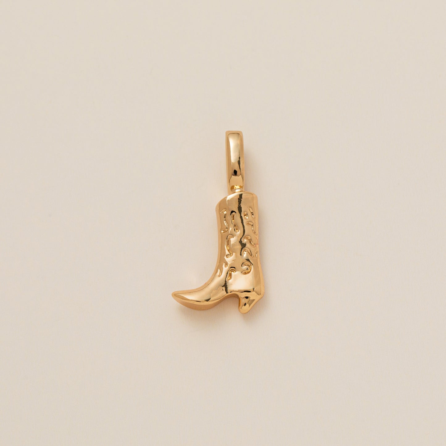 Casual Brass Plated Cubic Zirconia U-Shaped Pendant DIY Necklace Charm Bar with Corn Chain
