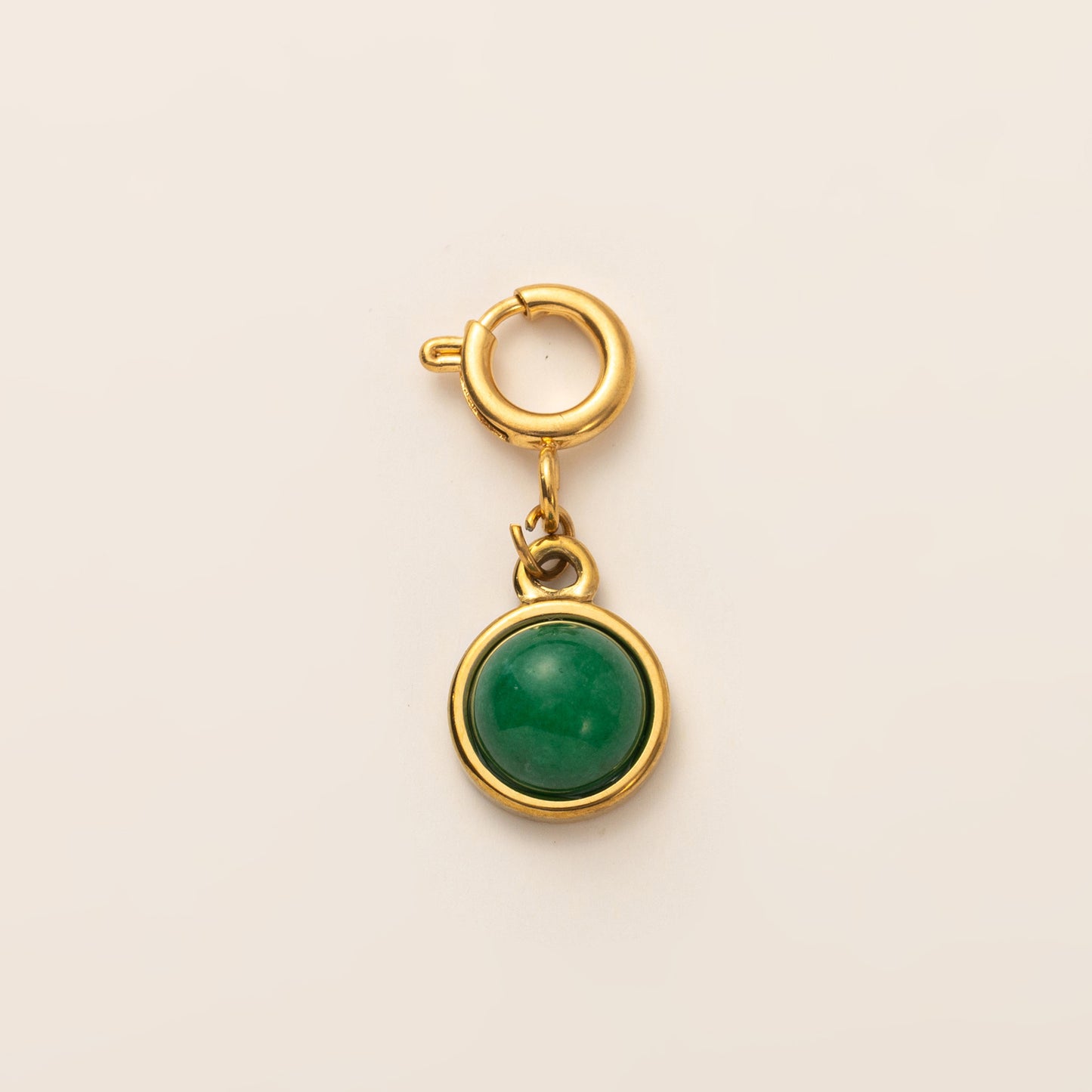 Minimalist Geometric Agate Stainless Steel Pendant 18K Gold PVD Plated Cable Chain Necklace for Unisex DIY Charm Bar