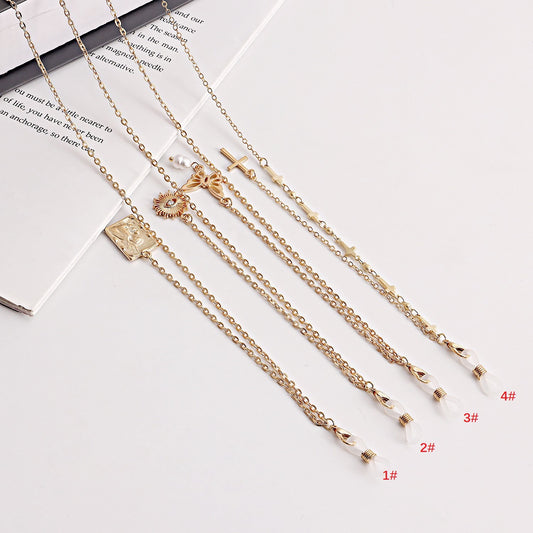 Acrylic Alloy Glasses Chain Mask Chain