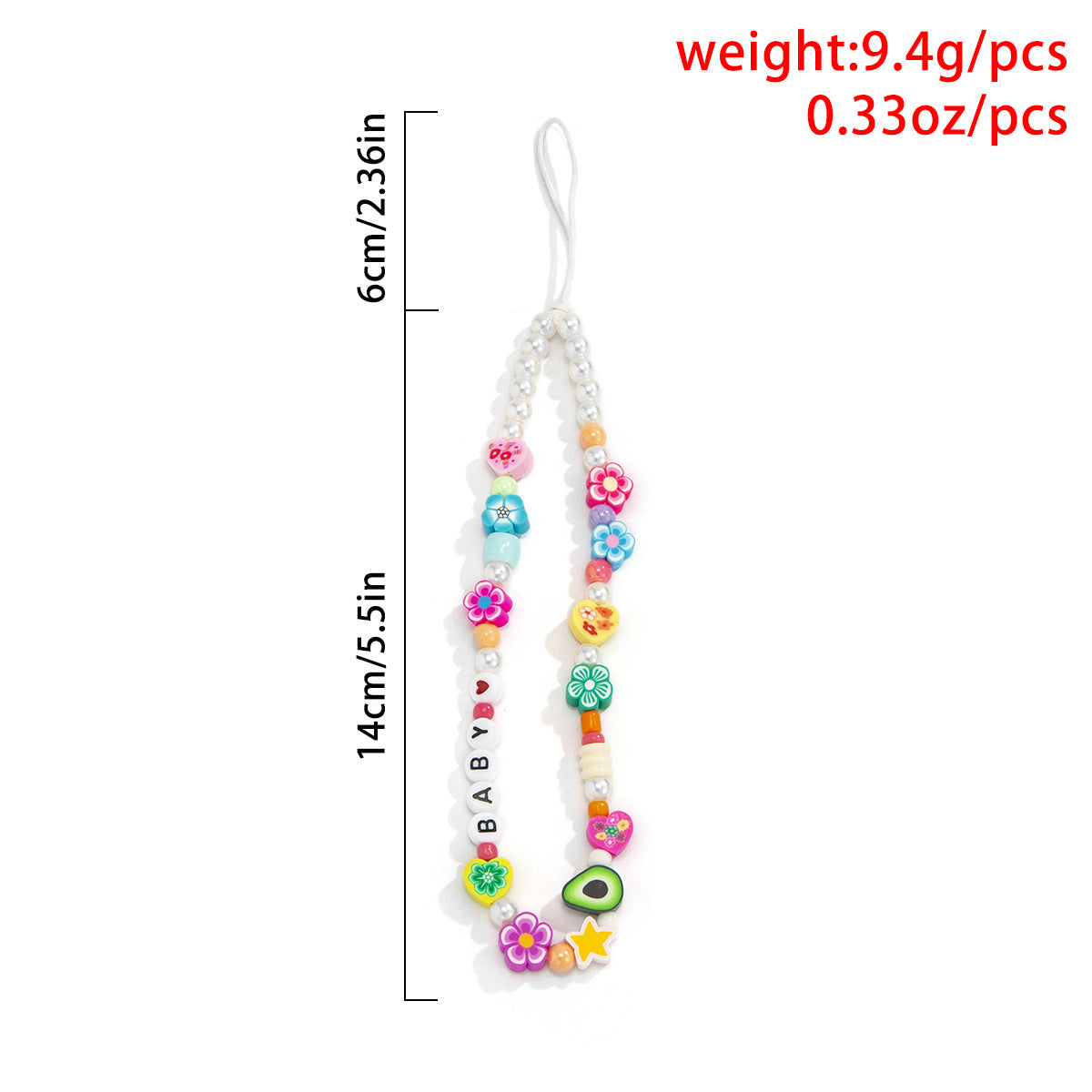 Minimalist Floral Letter Resin Charm Bar