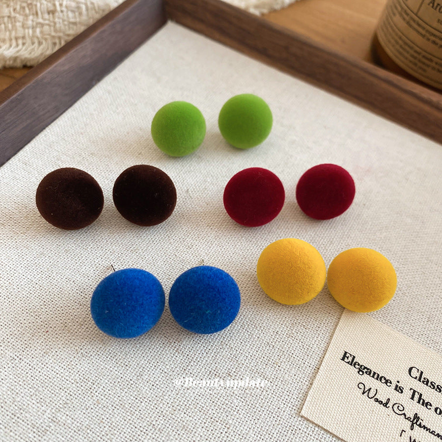 Pendientes de tuerca acrílicos geométricos modernos minimalistas con postes de acero chapado para mujer