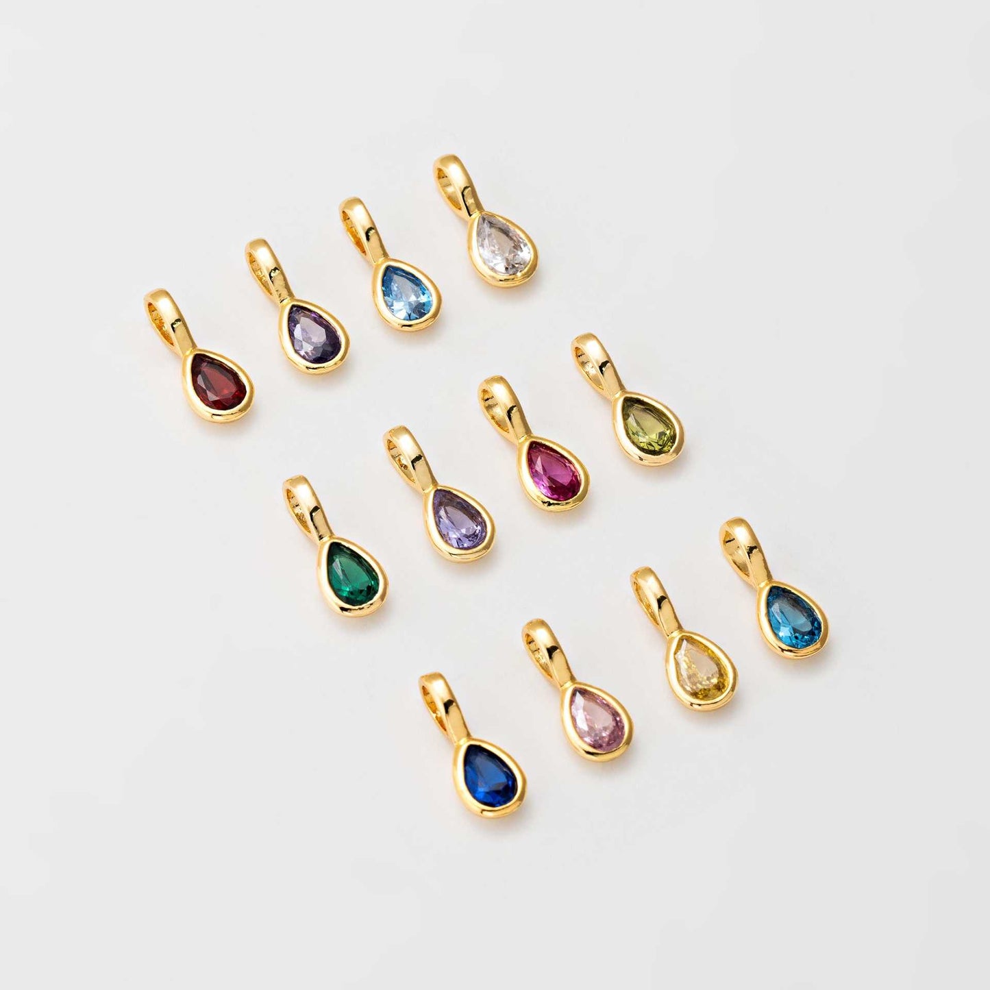 Minimalist Oval Geometric Stainless Steel Pendant with Rhinestone Inlay Titanium Steel Cable Chain Necklace for Women DIY Charm Bar