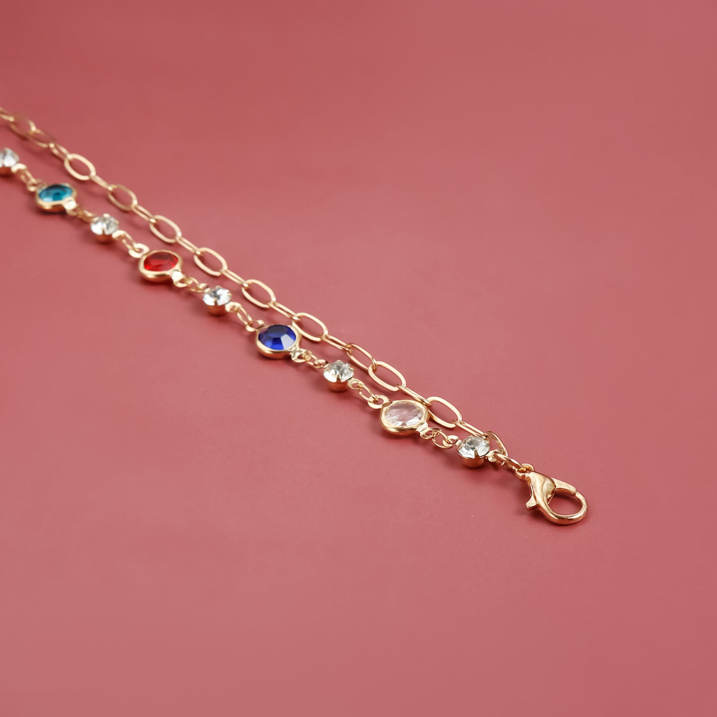Fashionable Geometric Alloy Pendant Choker Necklace with Christmas Bell Charm for Women