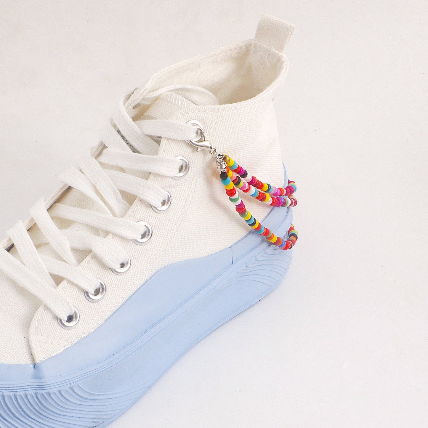 Bohemian Geometric Alloy Anklet for Women with Multilayer Beaded Design and Luxe Minimalist Aesthetic