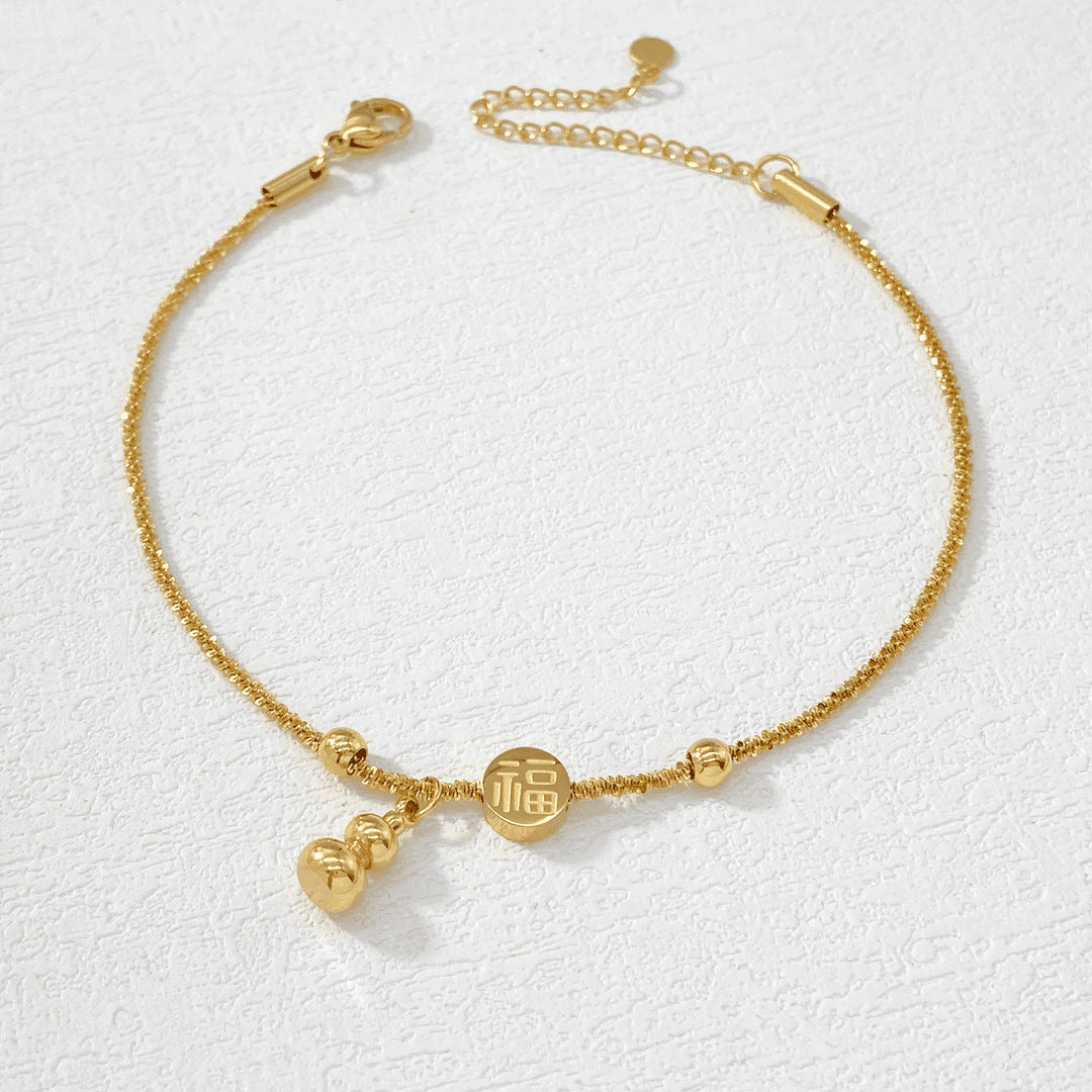 Original Design Leaf-Shaped Copper Alloy Plated Bracelet for Women and Men with Floral Petal Detail and Luxe Minimalist Aesthetic