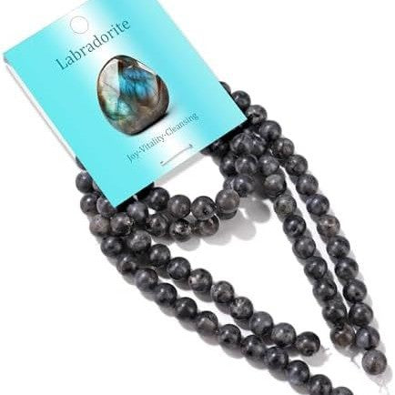 Natural Stone Crystal Agate Jade Round Beads for DIY Charm Bar Jewelry Making 8mm