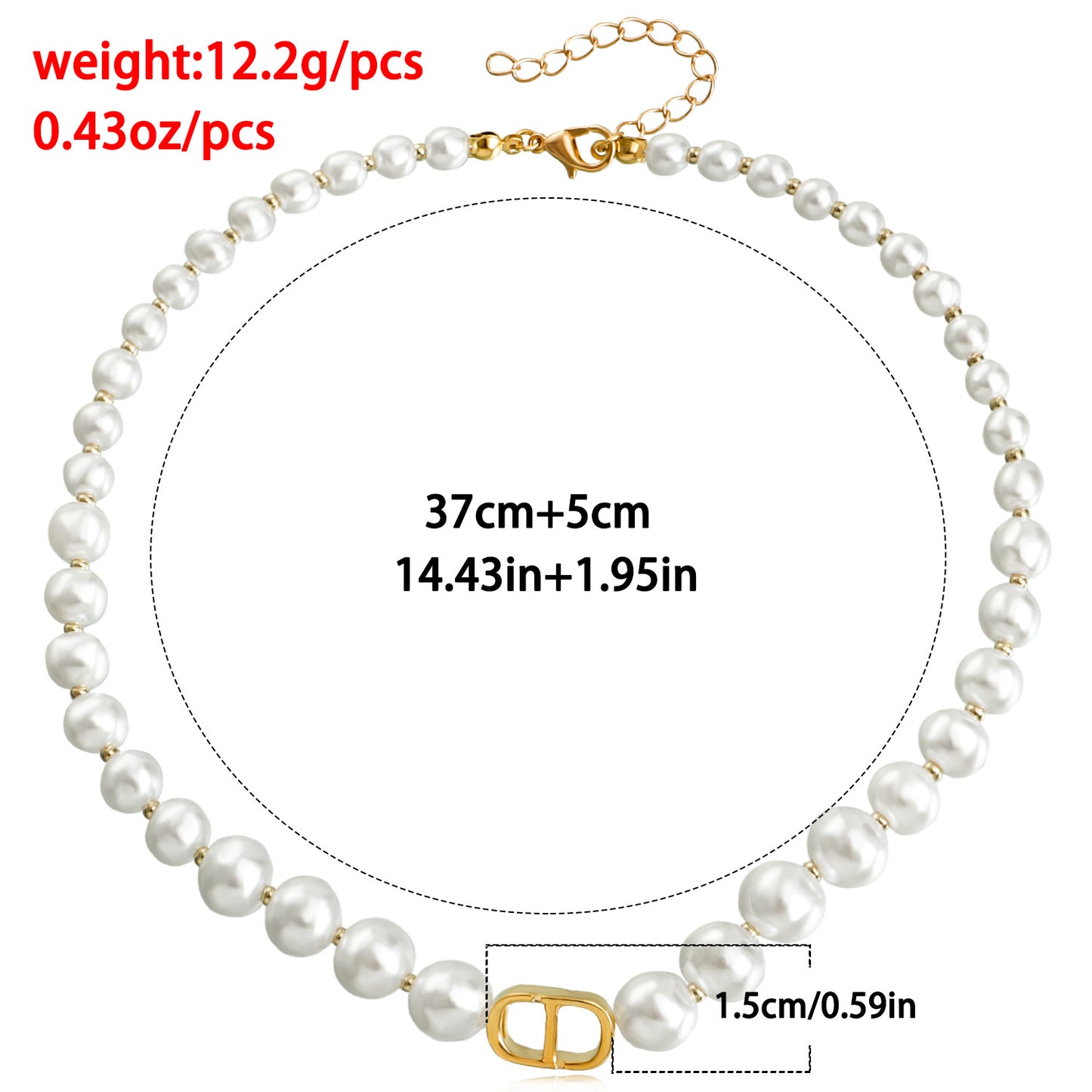 Minimalist Geometric Choker Necklace for Women with Alloy Pendant and Electroplated Finish