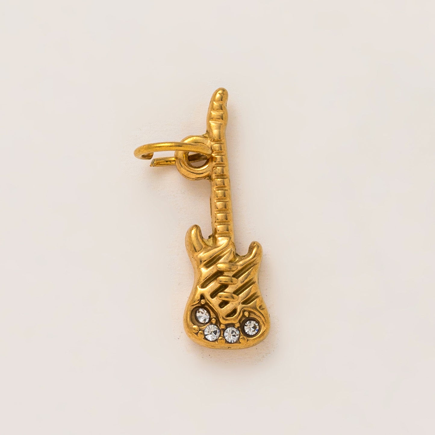 Vintage PVD 18K Gold Plated Stainless Steel Eyeshadow Palette Charm Bar