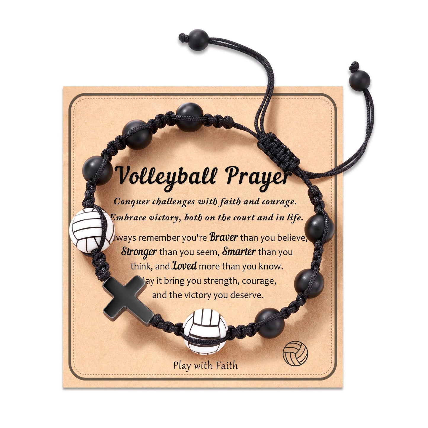 Sporty Matte Cross Braided Bracelet Unisex