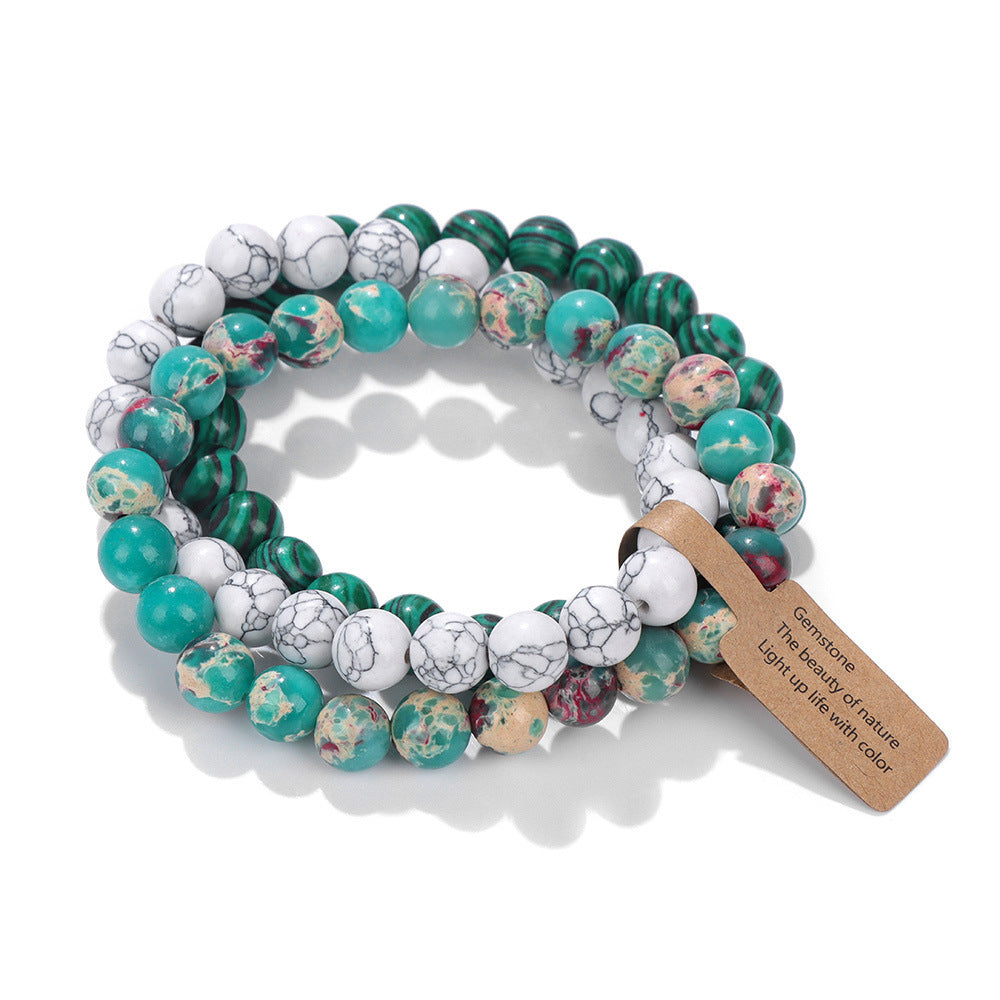Casual Rainbow Fruit Shape Crystal Bracelet for Women