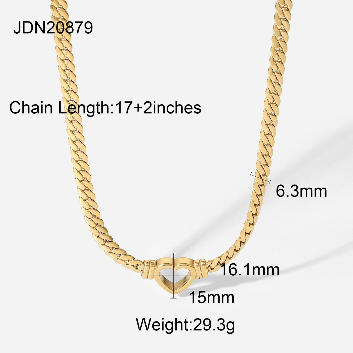 Vintage 14K Gold Plated Geometric Stainless Steel Necklace for Women with Titanium Steel Pendant