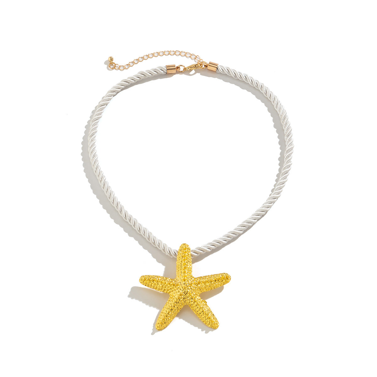 Exaggerated Star Pendant Necklace Alloy Beach Ocean Style Women's Jewelry