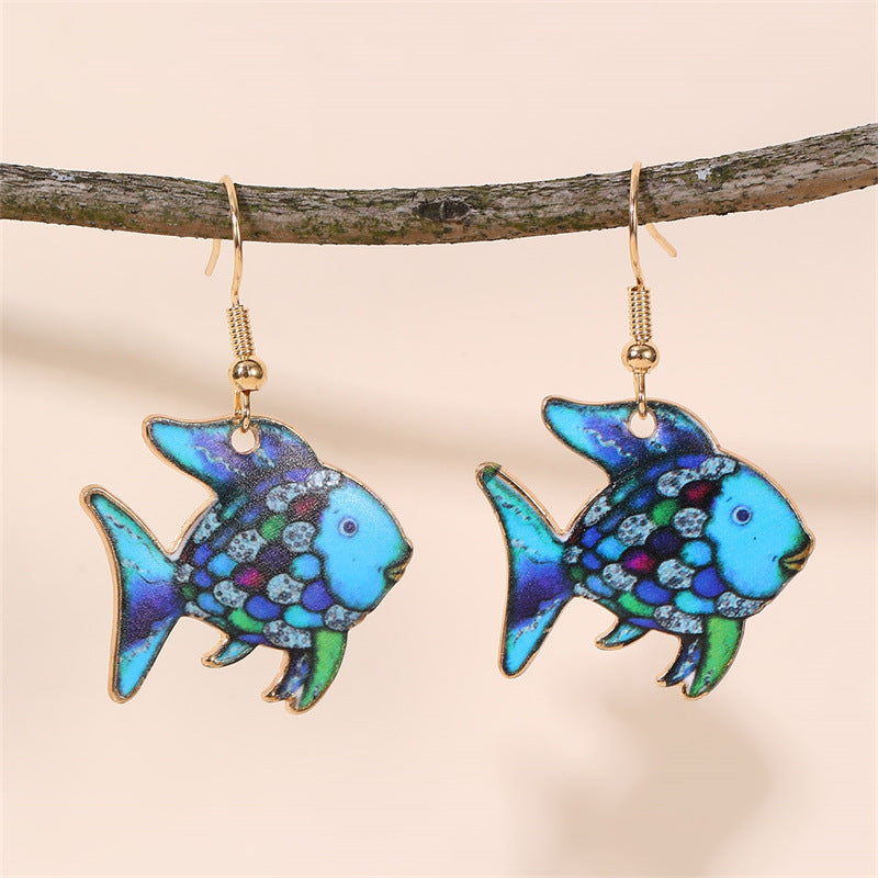 Pendientes de resina con forma de lazo minimalista para niños, con incrustaciones de perlas, para vacaciones en la playa y como recuerdo de viaje