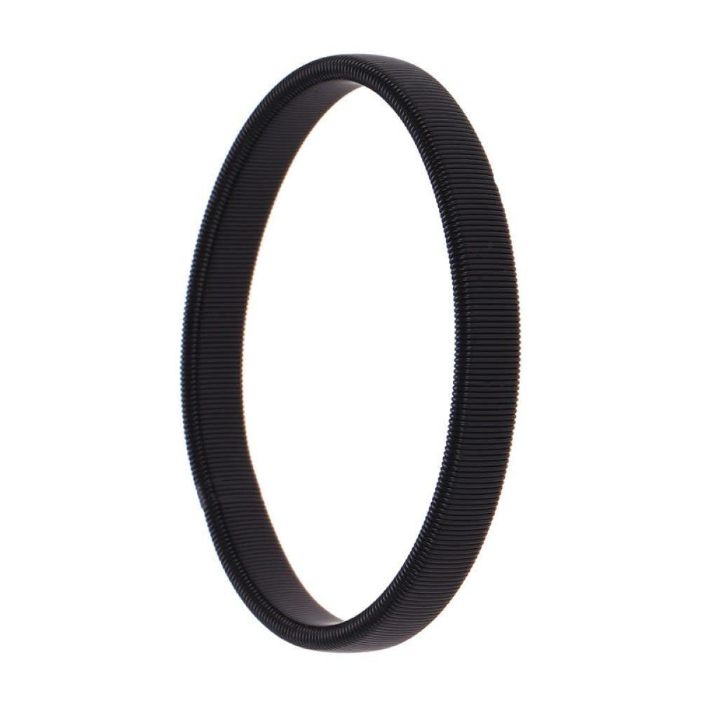 Punk Round Geometric Plated Metal Arm Cuff for Men