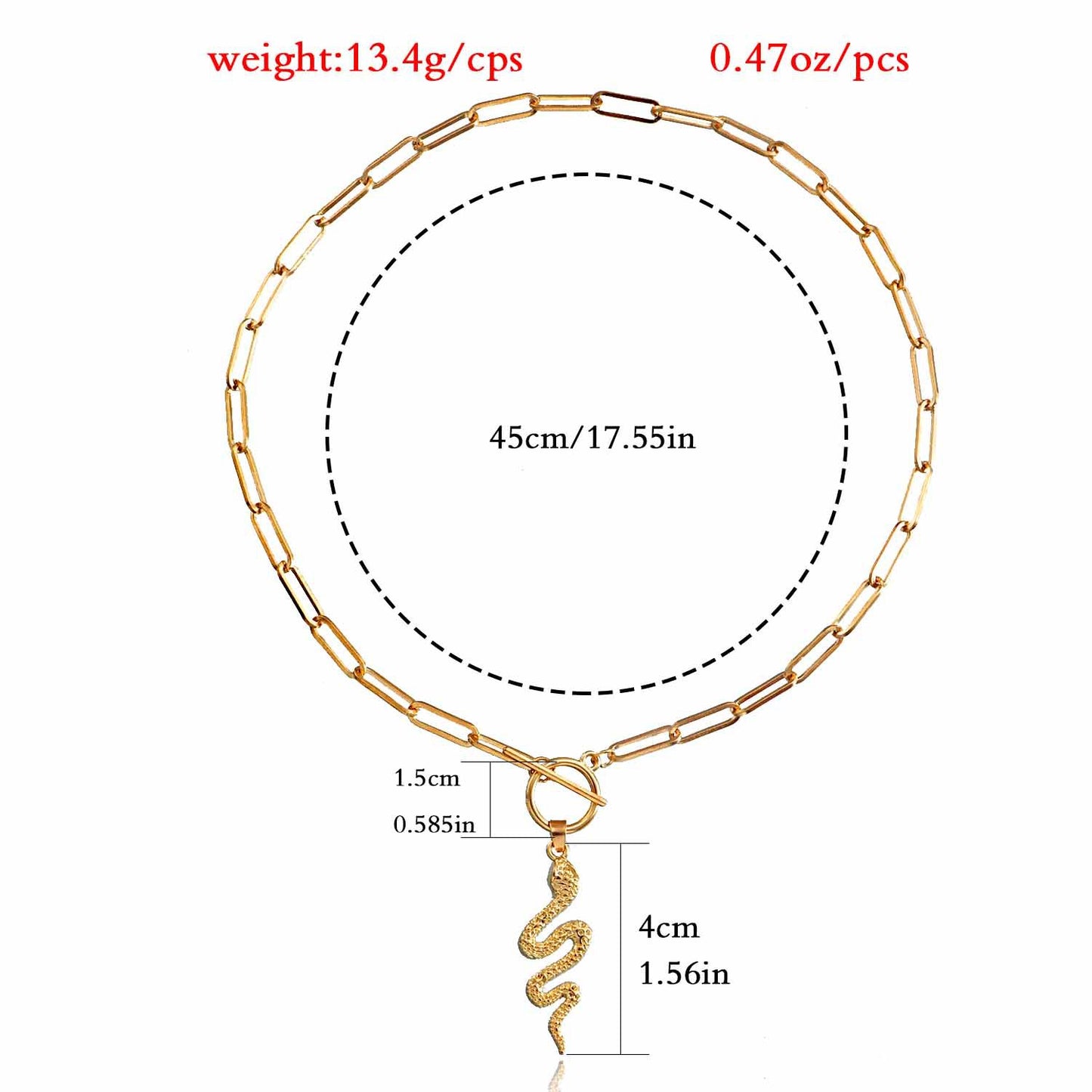 Minimalist Vintage Geometric Pendant Necklace with Tassel Detail and Snake Chain in Alloy with Plated Finish
