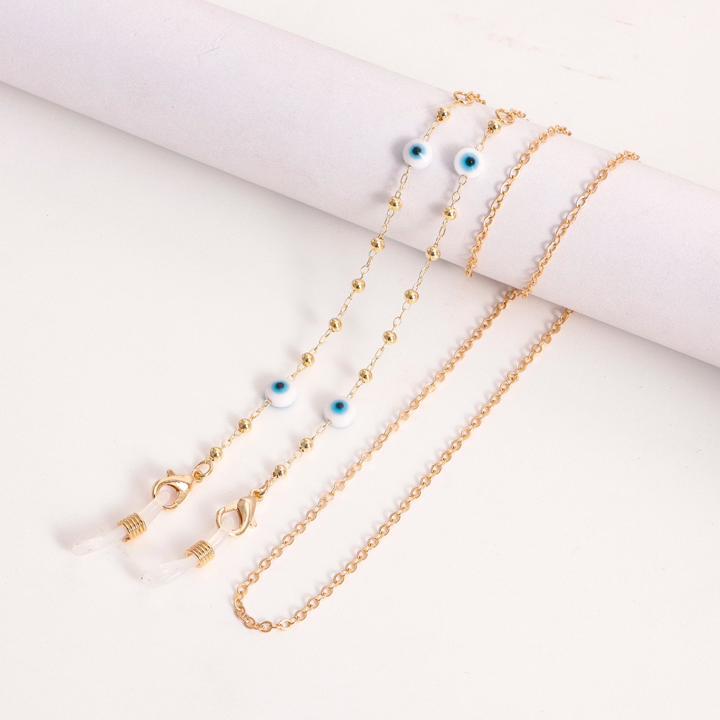 Evil Eye Alloy Glasses Chain and Mask Chain