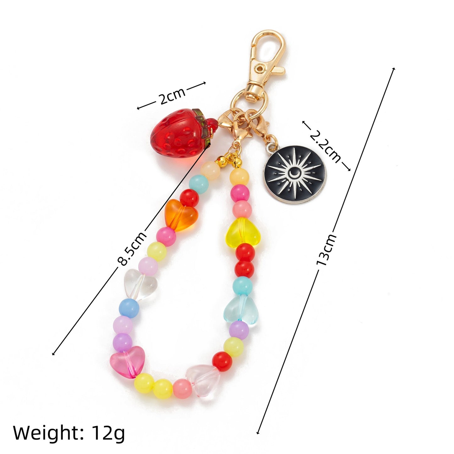 Minimalist Alloy Fruit Floral DIY Charm Bar Pendant