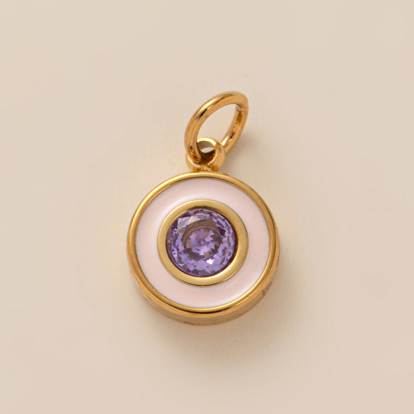 18K Gold Plated Stainless Steel Geometric DIY Charm Bar PVD Unisex