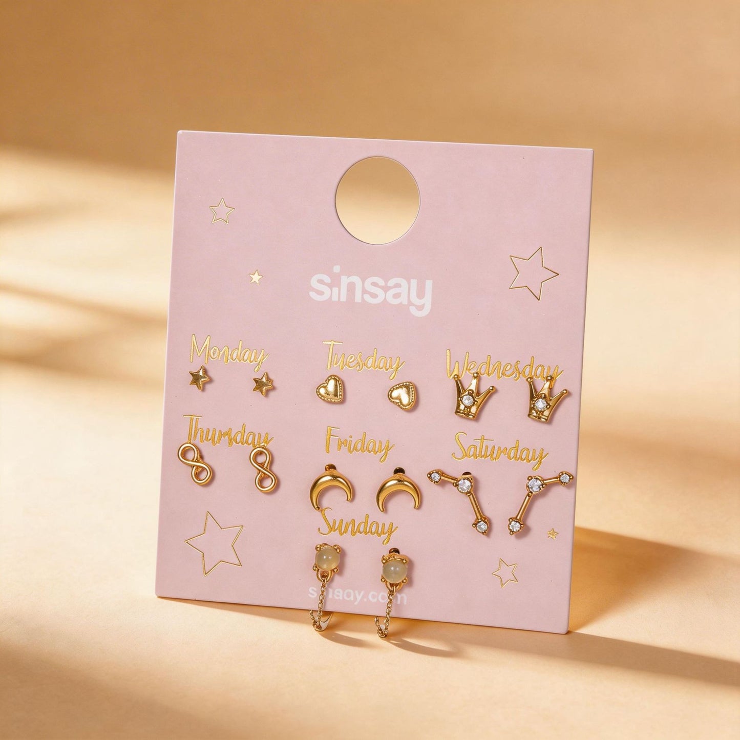 Sweet Geometric Heart Floral Alloy Stud Earrings with Rhinestone and Pearl Inlay for Unisex