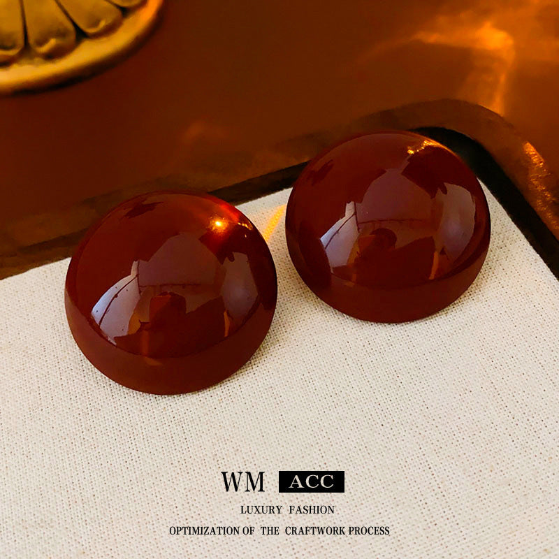 Pendientes colgantes de metal con acabado chapado, diseño floral geométrico de corazón, estilo vintage chic para mujer