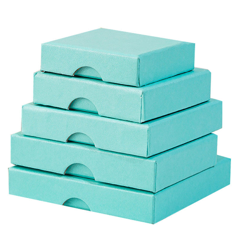 Geometric Square Paperboard Bracelet Packaging Box with Printing