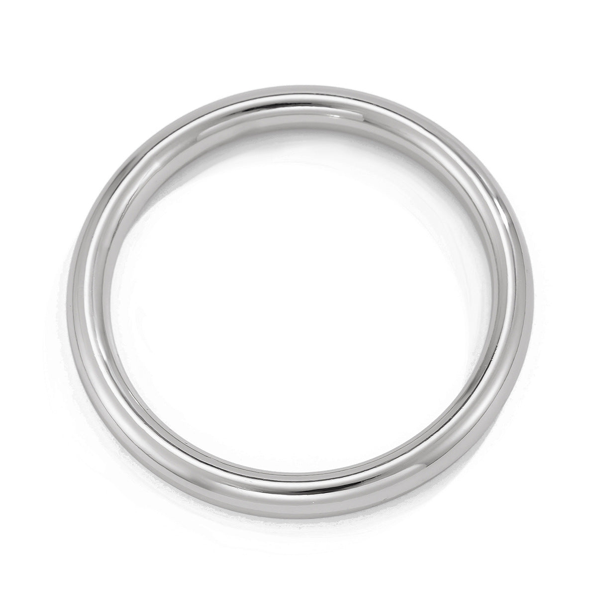 Minimalist Geometric Square Hollow Plated Alloy Bracelet for Women