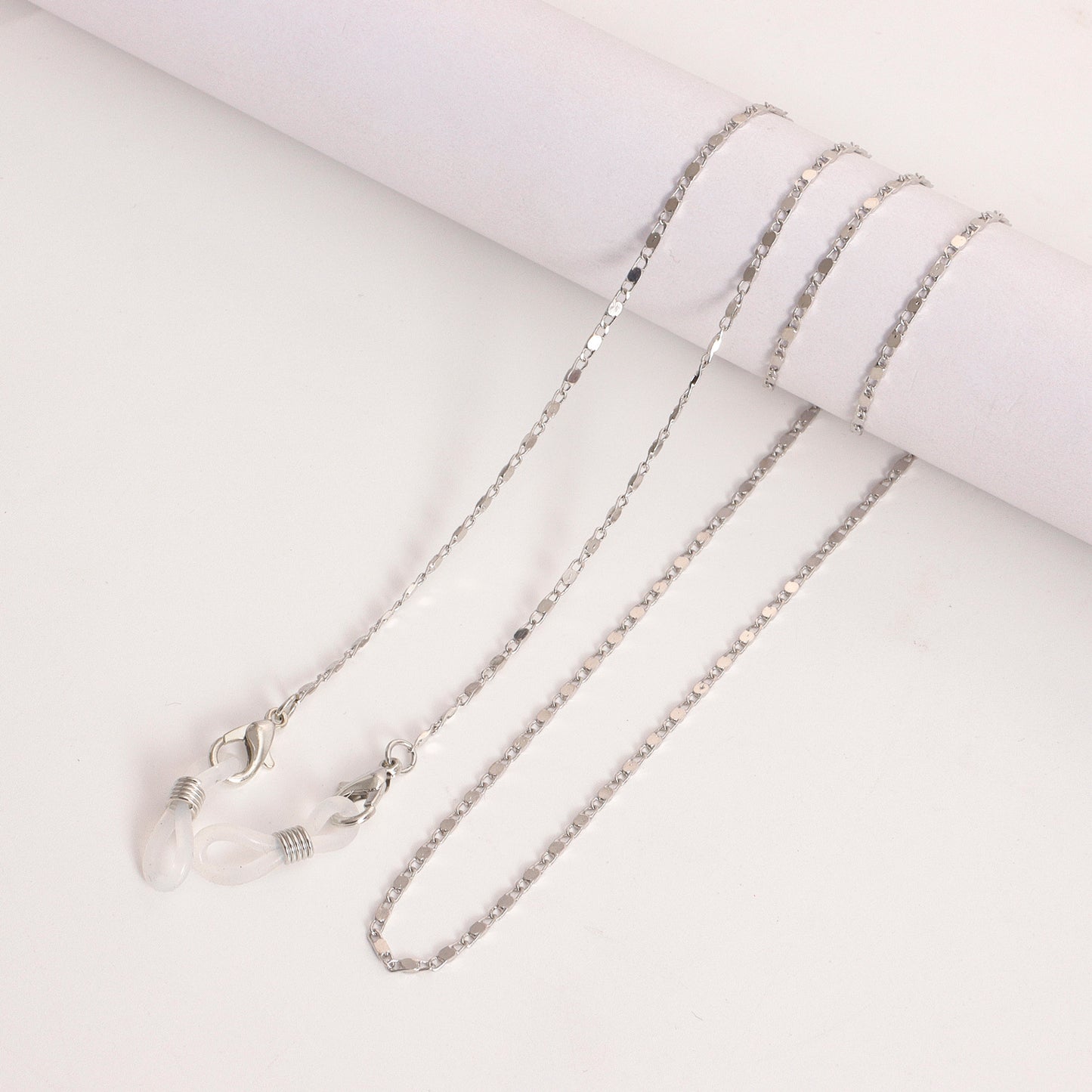 Sweet Geometric Line Alloy Mask and Glasses Chain for Women