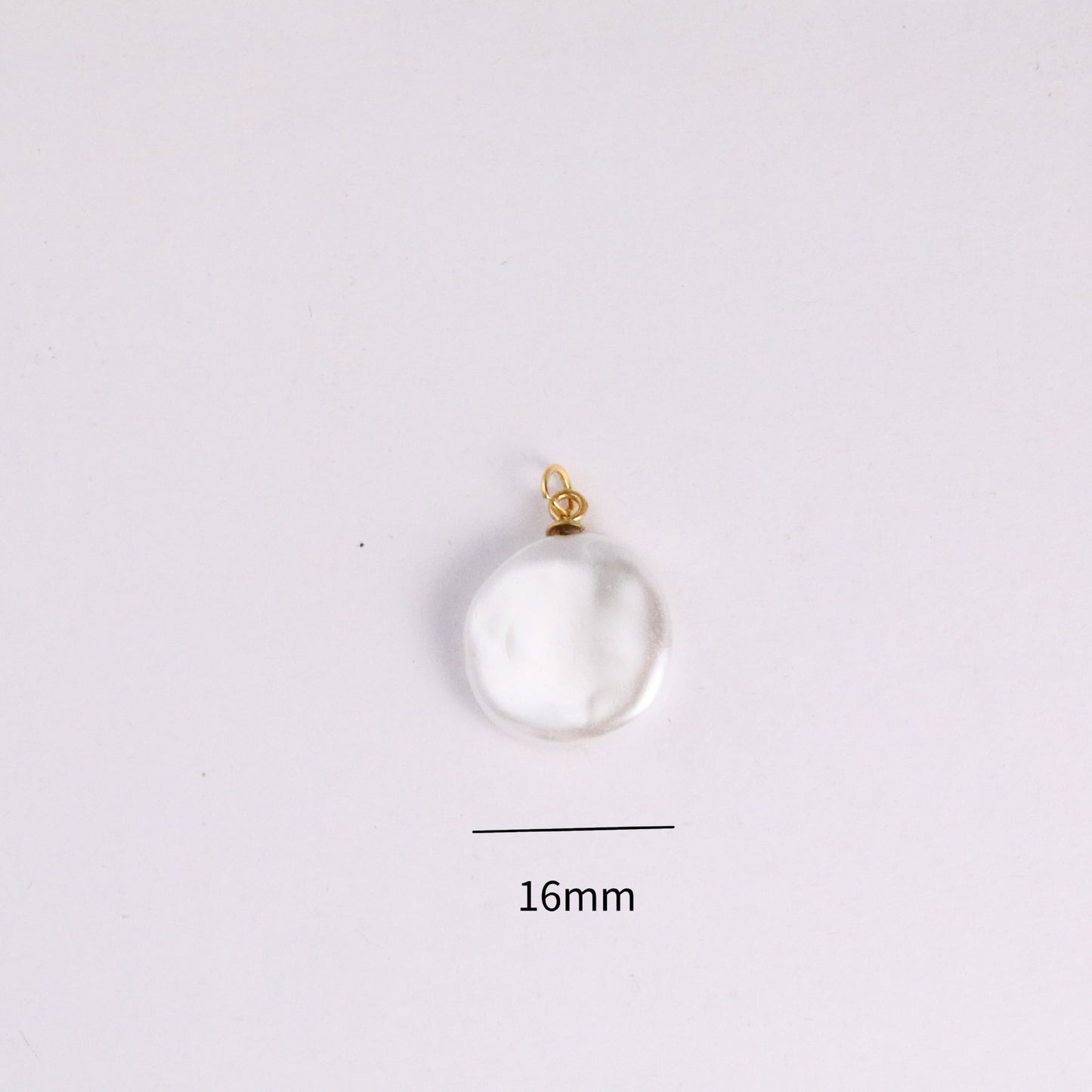 Minimalist 18K Gold Plated Titanium Steel Heart Pearl Rhinestone Charm Bar Necklace for Women