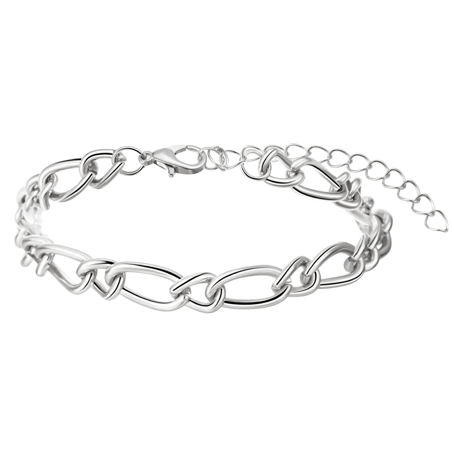 Minimalist Elegant Geometric Alloy Plated Bracelet for Women