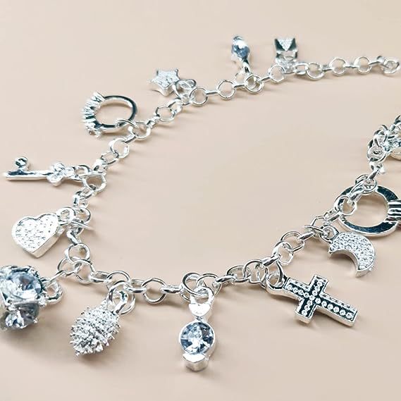 Natural Style Stainless Steel Plated Bracelet for Women and Teen Girls with Fresh Sweet Design