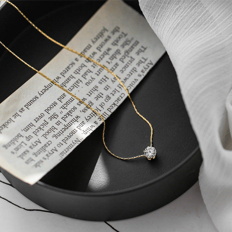 Minimalist Geometric Hexagonal Titanium Steel Snake Chain Necklace for Women with Multi-Plated Finish