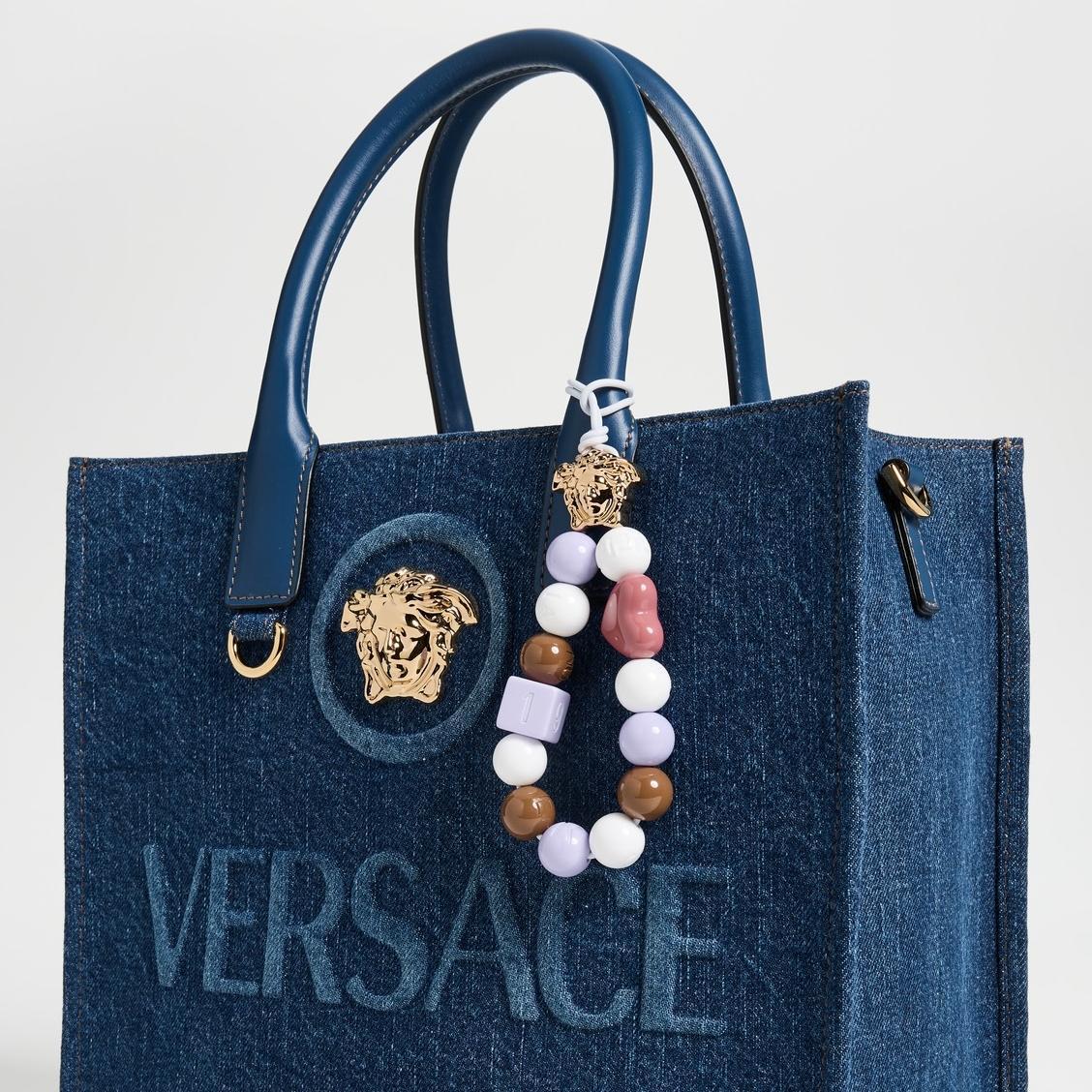 Sweet Plated Brass Animal Heart Teardrop Bag Charm with Ball Chain and Tassel