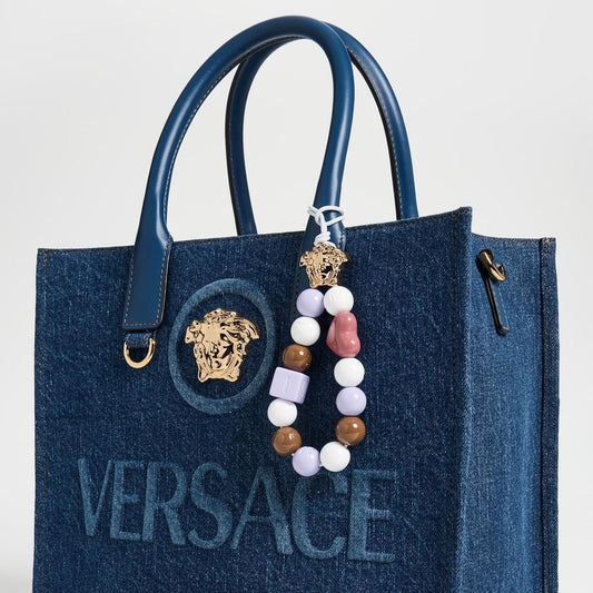 Sweet Plated Brass Animal Heart Teardrop Bag Charm with Ball Chain and Tassel