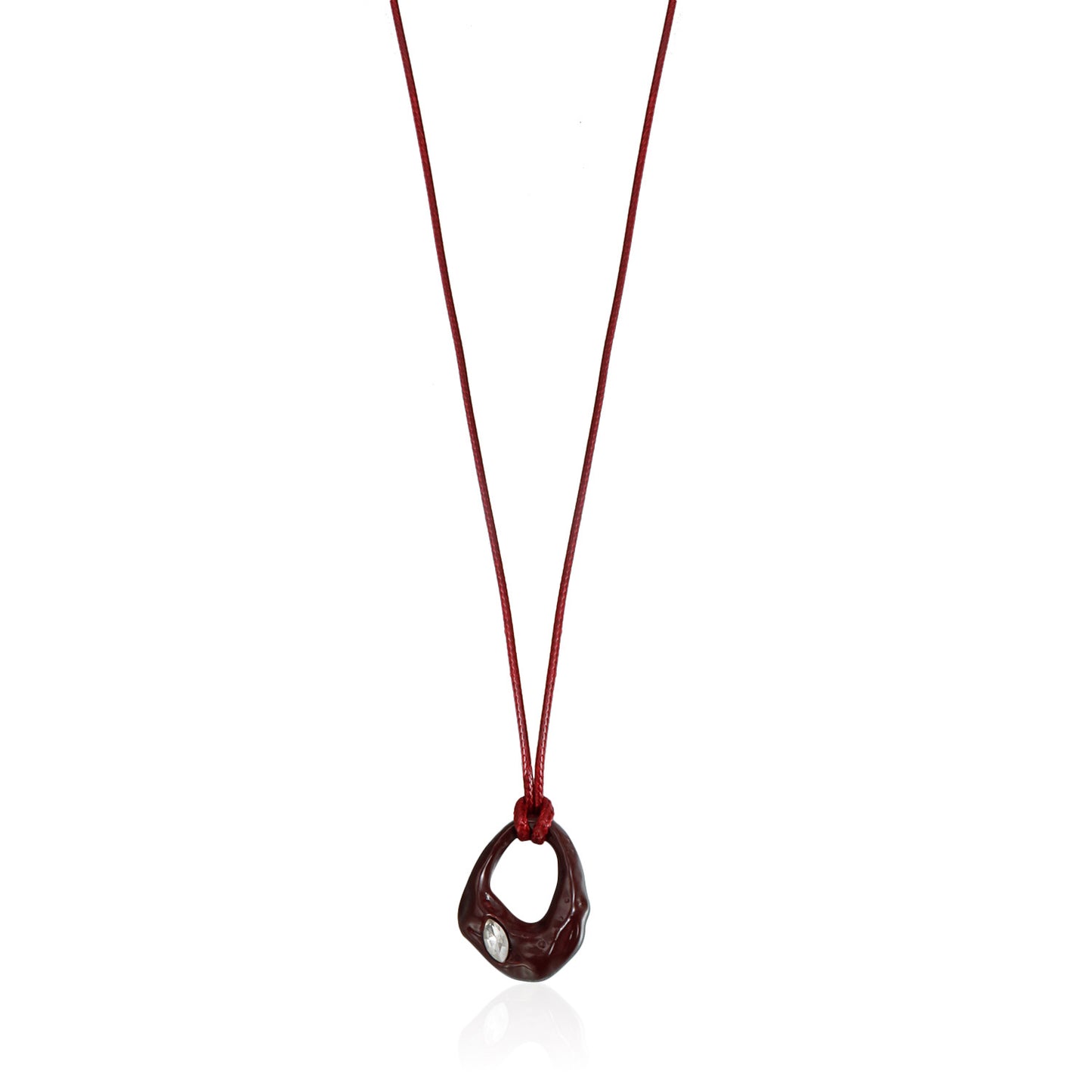 Exaggerated Large Heart Geometric Alloy Plated Pendant Necklace for Women Casual Fashion