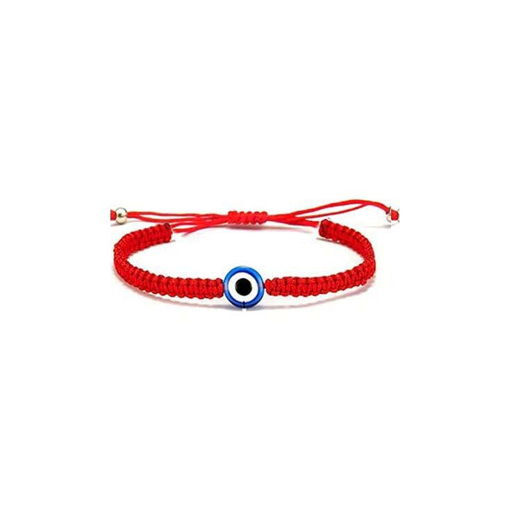 Vintage Bohemian Geometric Evil Eye Woven Rope Bracelet Unisex Adjustable Handmade Bangle
