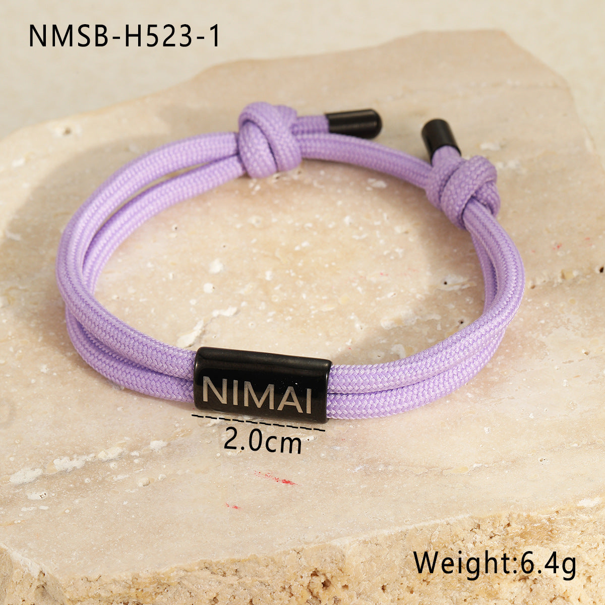 18K Gold Plated Geometric Stainless Steel Titanium Steel DIY Charm Bar Bracelet for Men and Women