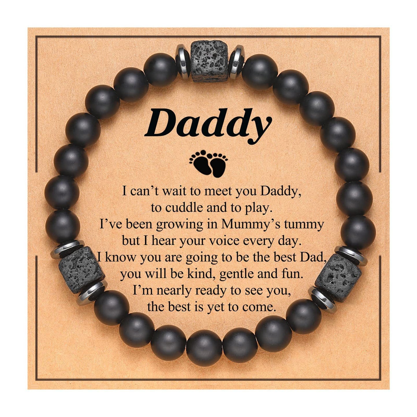 Matte Star Agate Bracelet Unisex