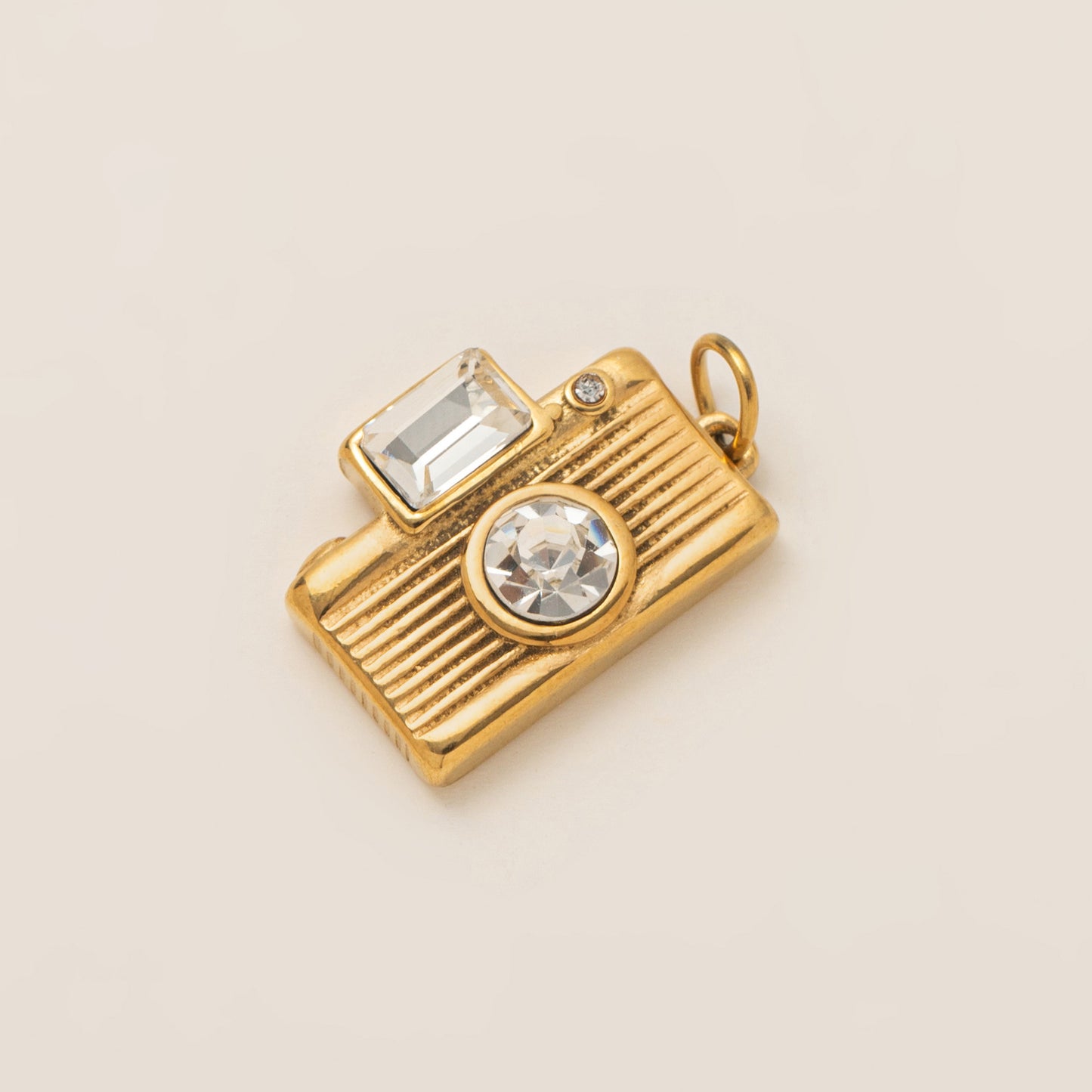 Fashion Business Stainless Steel PVD Gold Plated Charm Bar