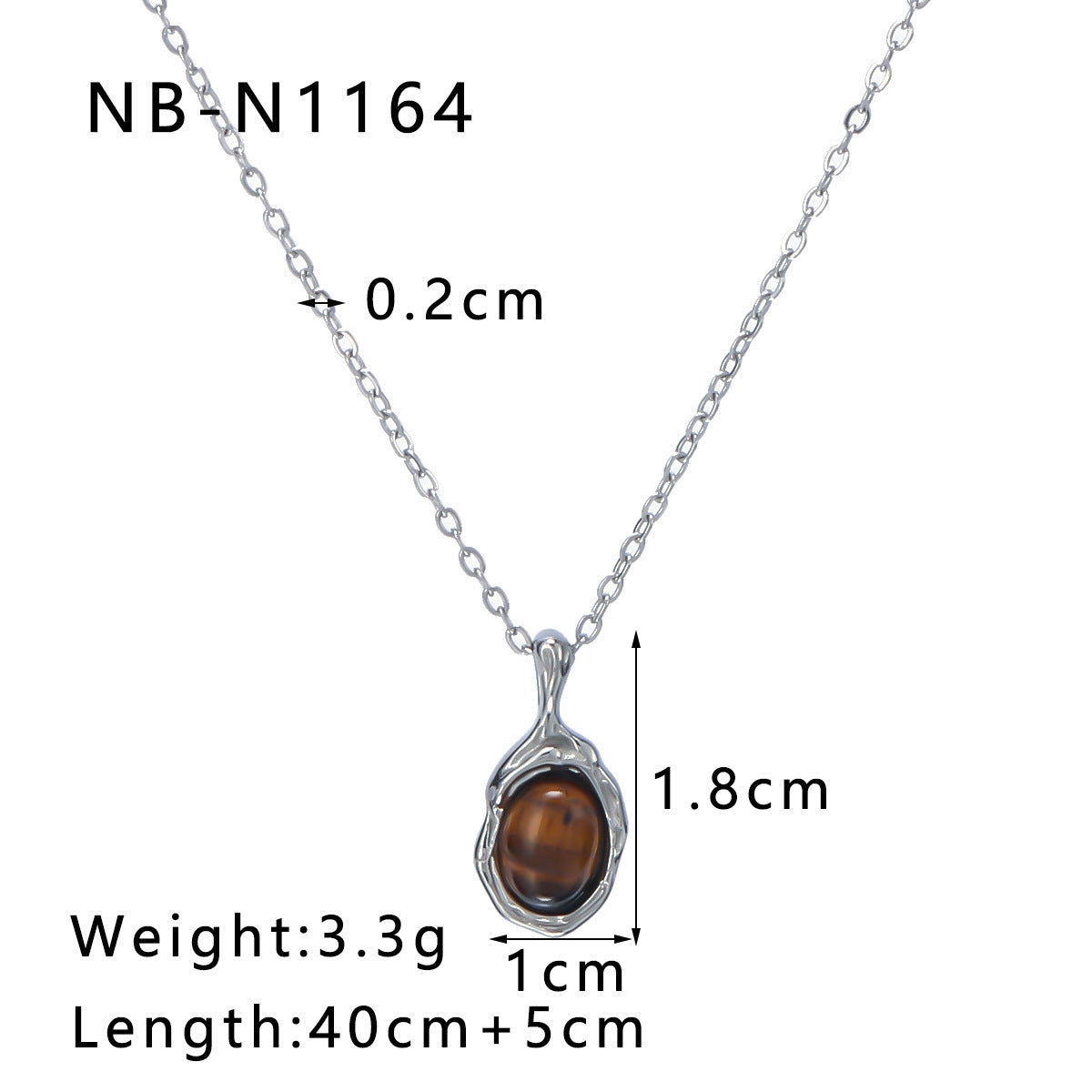 Vintage Stainless Steel Geometric Pendant Necklace for Women with Titanium Steel Inlay and 18K Vacuum Plated Finish