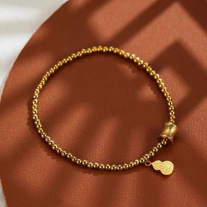 Minimalist Rhombus-Shaped Brass Alloy Bracelet with Plated Finish and Floral Petal Detailing for Women and Men