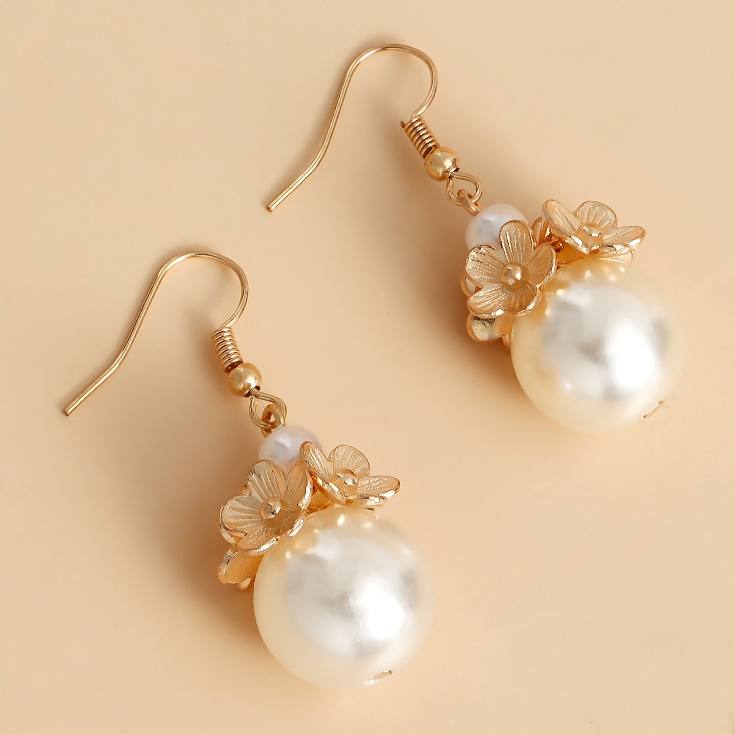 Vintage Geometric Alloy Pendant Earrings with Plated Finish and Moon Motif for Women
