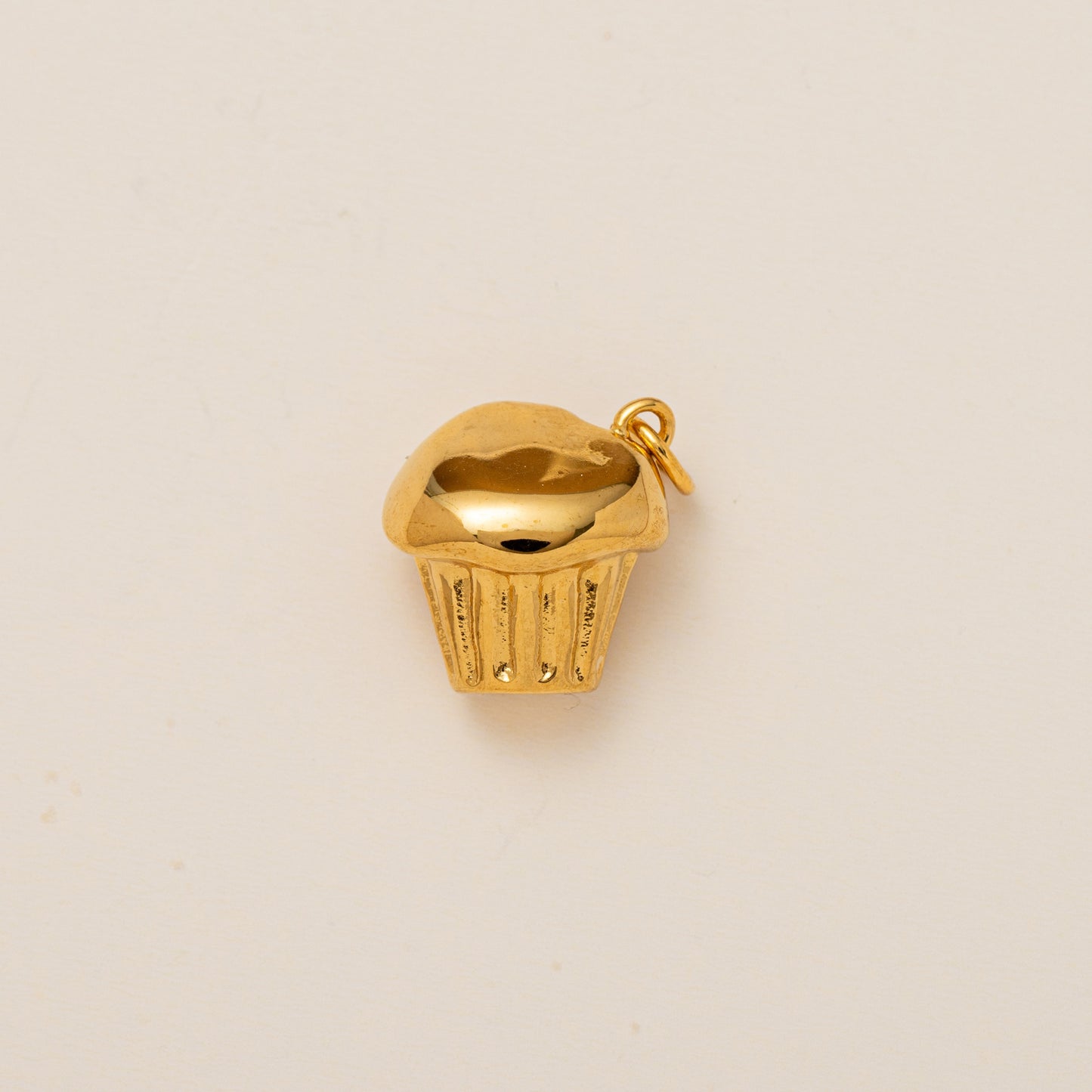 Vintage 18K Gold Plated Stainless Steel Pendant Charm Bar for Women