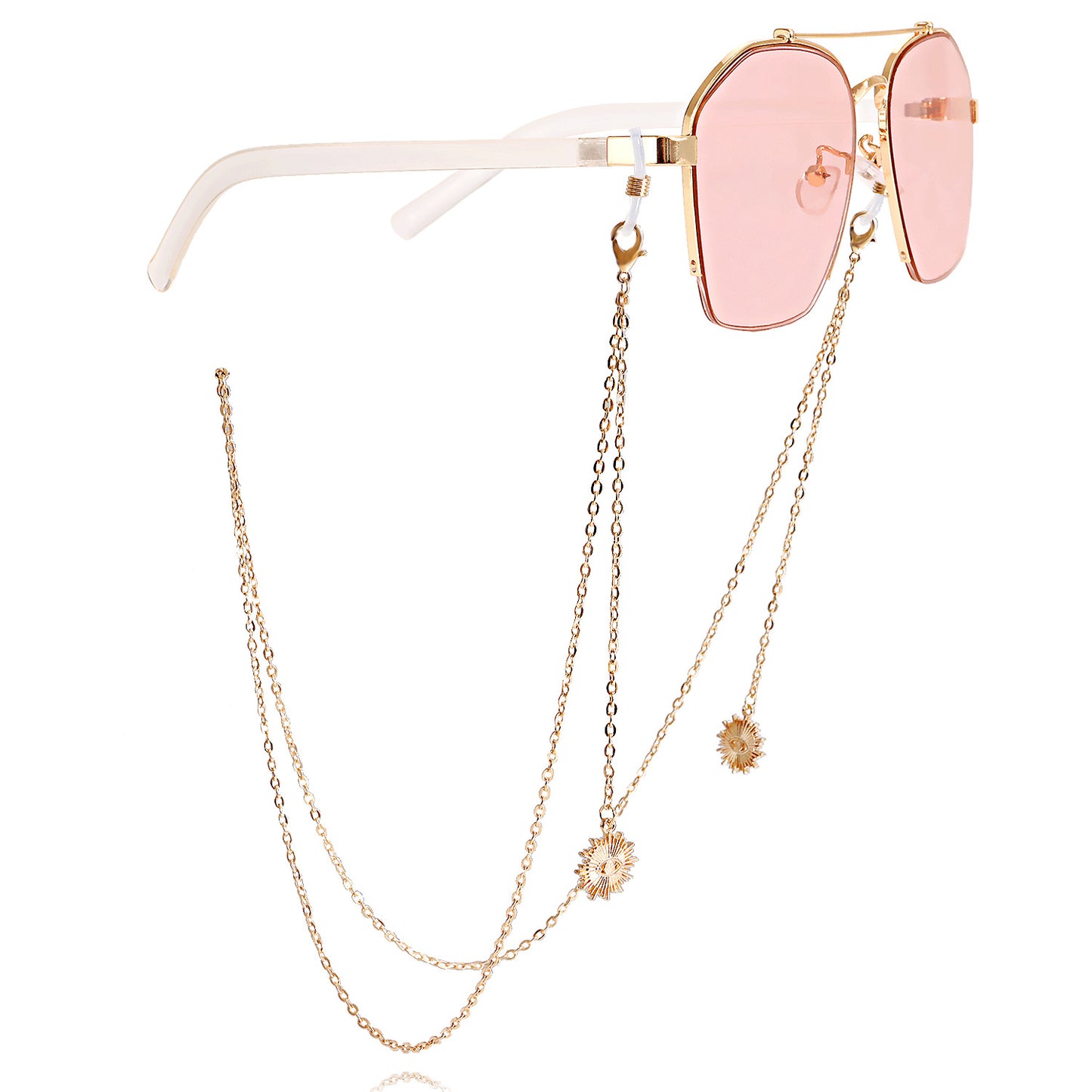 Acrylic Alloy Glasses Chain Mask Chain