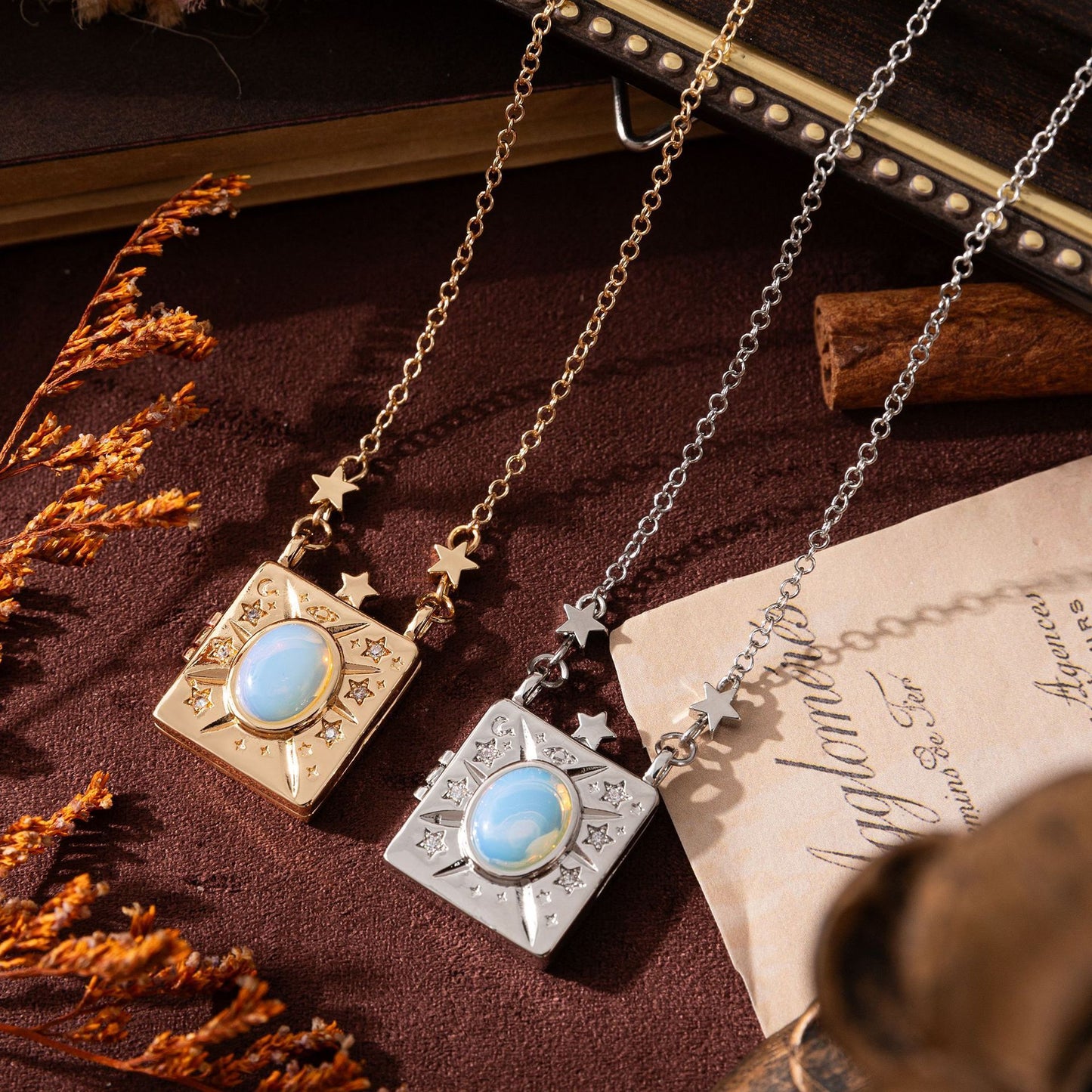 Collana con ciondolo a lettera stile vintage da donna con rame placcato e design a catena O
