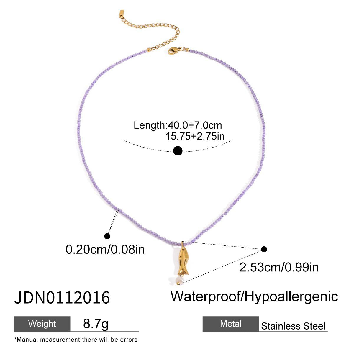 Casual Geometric Star Stainless Steel Plated Necklace with Titanium Steel Pendant for Women