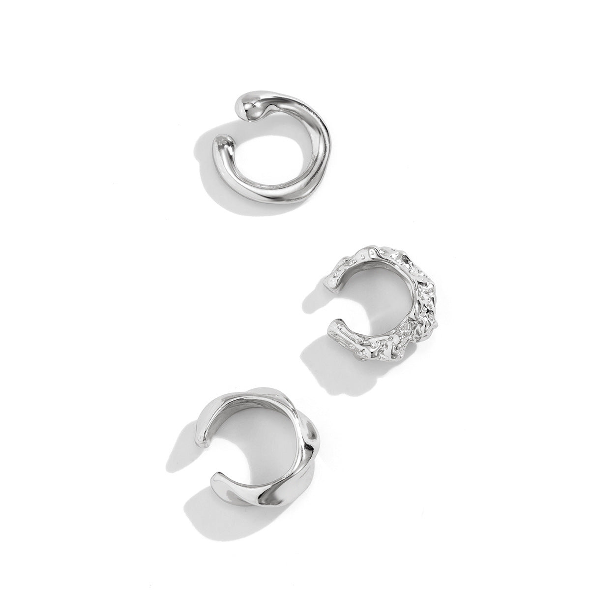 Minimalist Geometric Teardrop Alloy Plated Earrings for Women