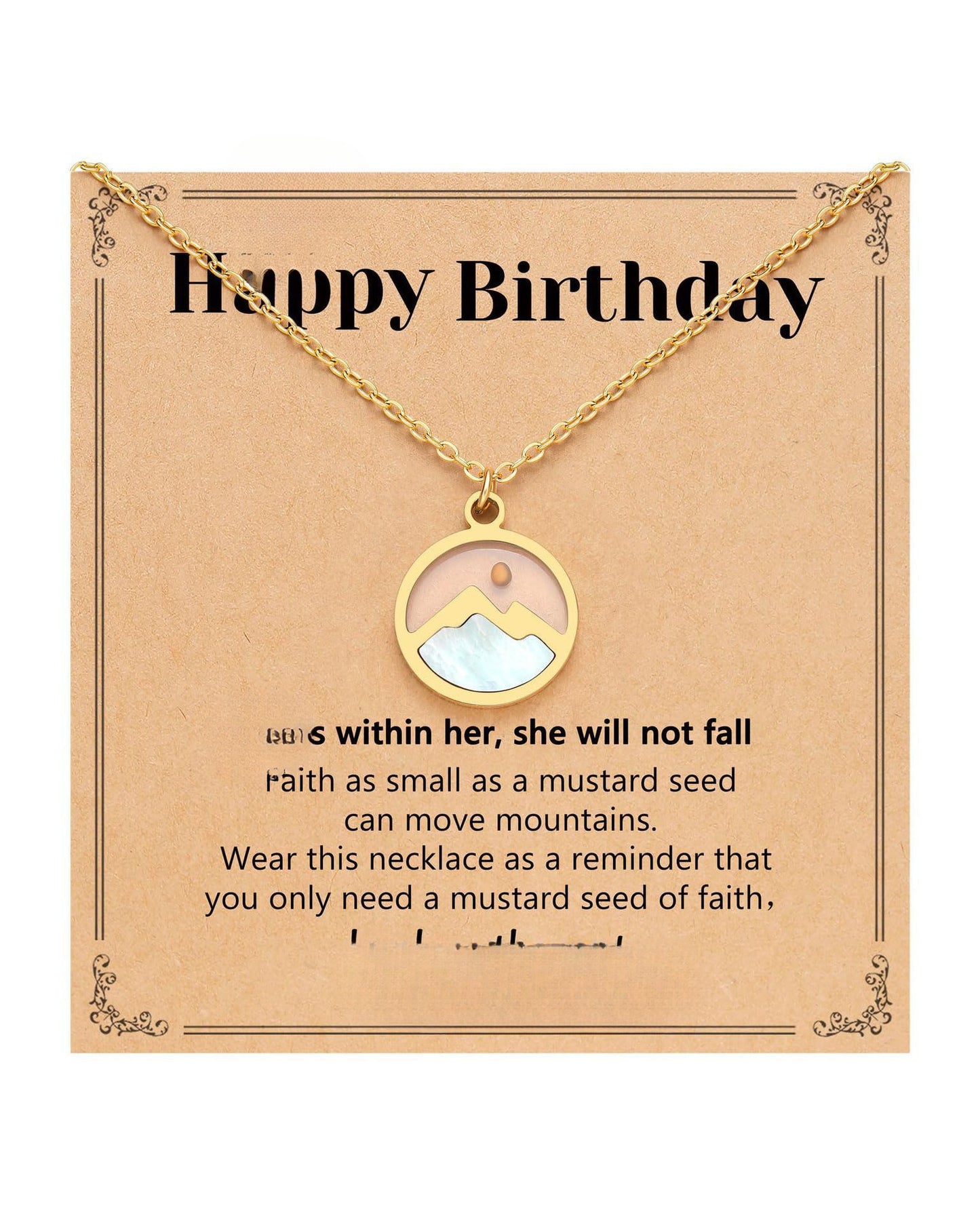 Sweet Oval Geometric Floral Stainless Steel Plated Necklace Unisex Cable Chain